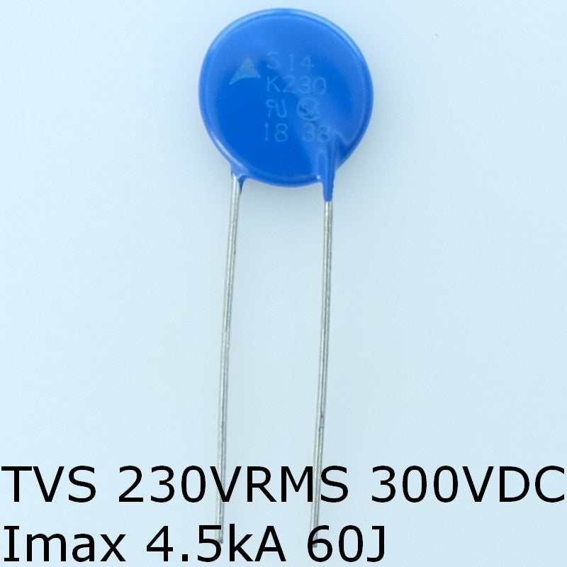 S14K230 Varistance TVS 230V 300V 14mm 10% pas7.5 Epcos
