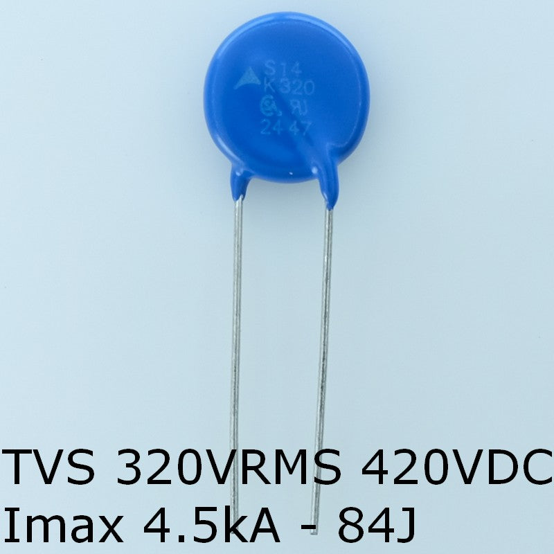S14K320 Varistance TVS 320V 420V 14mm 10% pas7.5 Epcos