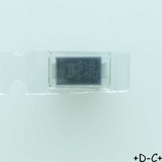 S1B Rectifier diode 100V 1A DO-214AC Diotec RoHS
