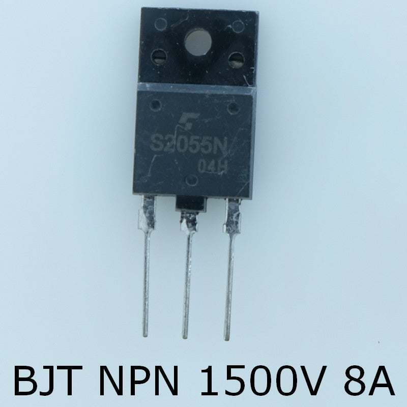 S2055N Transistor Digital BJT NPN 1.5KV 8A TO-3P Toshiba