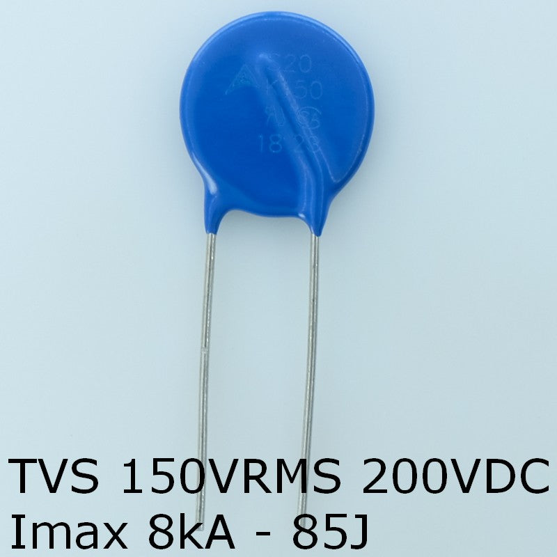 S20K150 Varistance TVS 150V 200V 20mm 10% pas10 Epcos