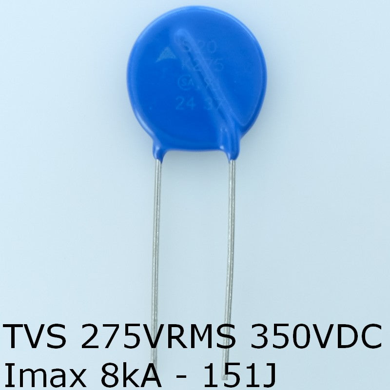 S20K275 Varistance TVS 275V 350V 20mm 10% pas10 Epcos