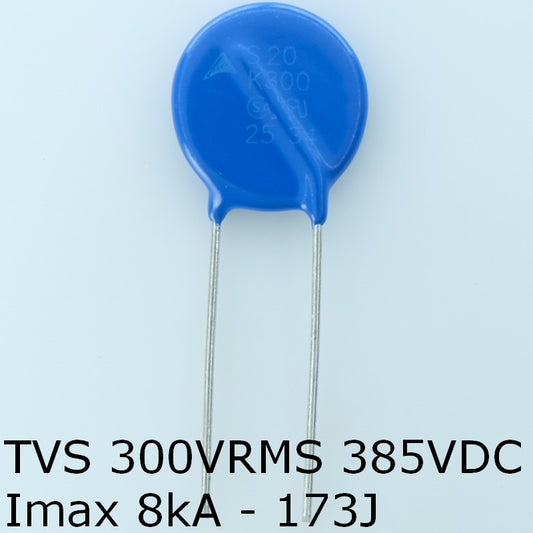 S20K300 Varistance TVS 300V 385V 20mm 10% pas10 Epcos RoHS