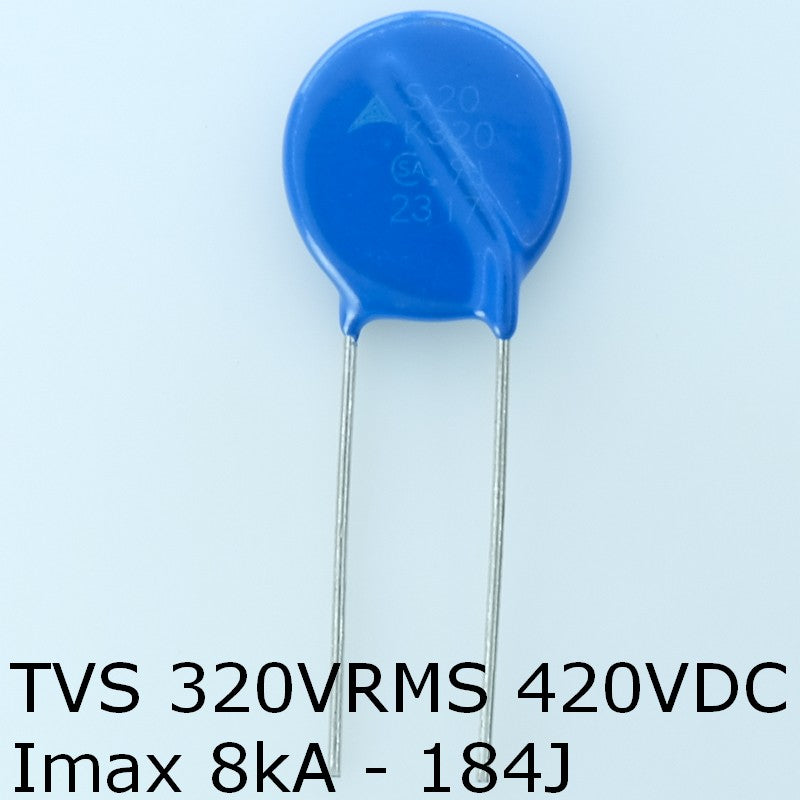 S20K320 Varistance TVS 320V 420V 20mm 10% pas10 Epcos