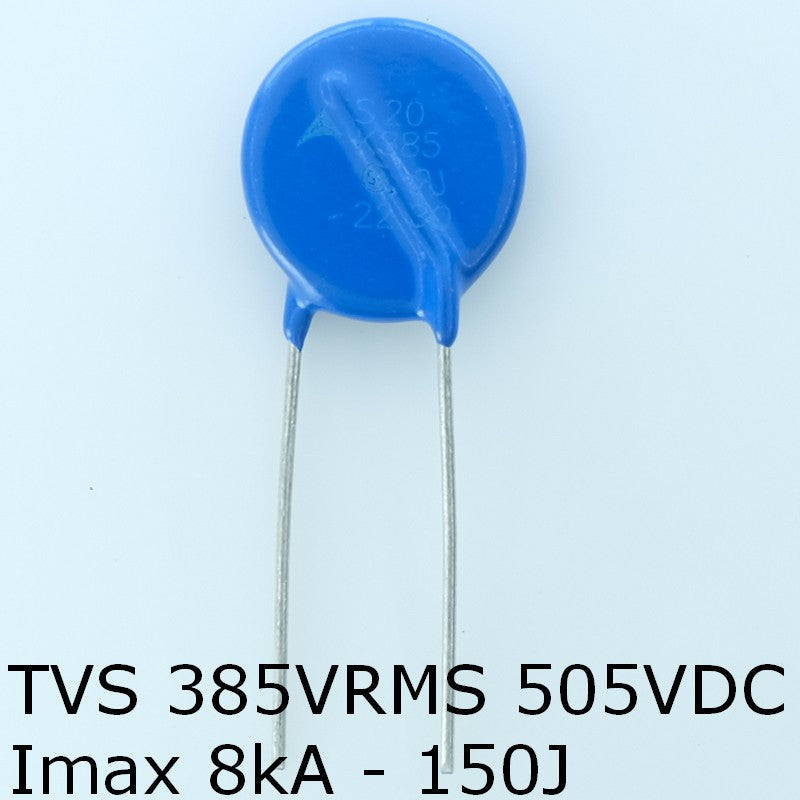 S20K385 Varistance TVS 385V 505V 20mm 10% pas10 Epcos