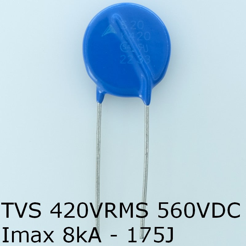 S20K420 Varistance TVS 420V 560V 20mm 10% pas10 Epcos