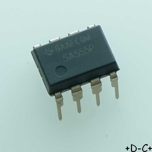 SA555P Precision Timers DIP-8 Texas - Distri-Compo