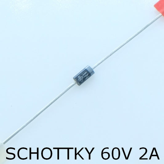 SB260S-E3/54 Diode Schottky 60V 2A DO-41 Vishay