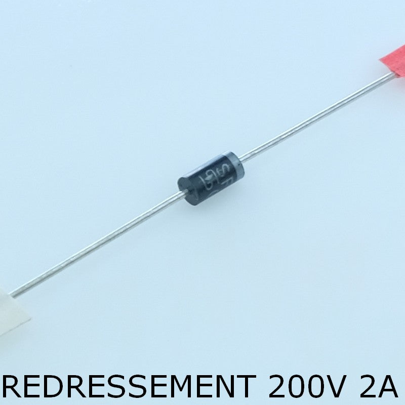 SF24G Diode redressement 200V 2A DO-15 Taiwan