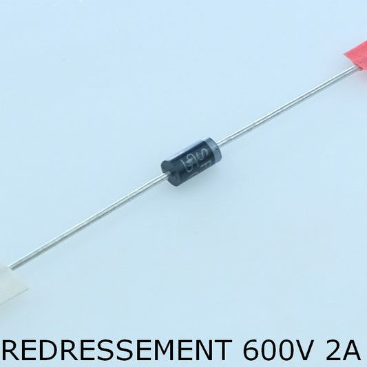 SF28G Diode redressement 600V 2A DO-15 Taiwan