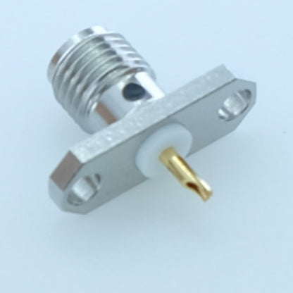 Connecteur SMA femelle montage bride 50ohm 18GHz SF2950-6062 Amphenol RF - Distri-Compo