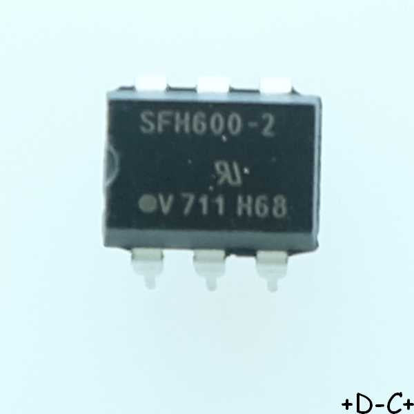 SFH600-2 Optocoupler Phototranistor Output DIP-6 Vishay RoHS