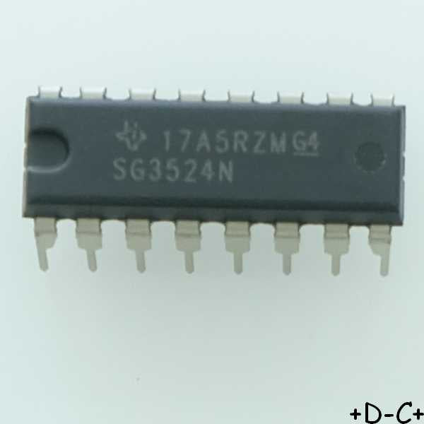 SG3524N Regulating Pulse-Width Modulators DIP-16 Texas - Distri-Compo