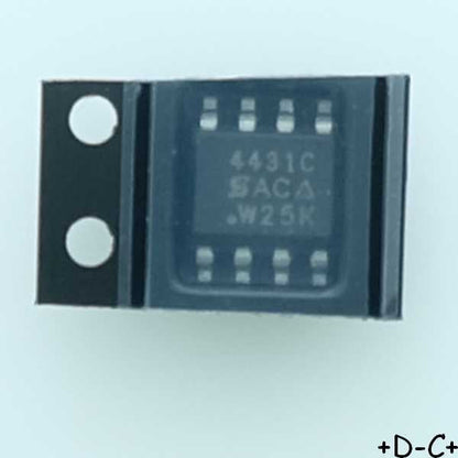 SI4431CDY - 4431C Transistor MOSFET P-CH 30V 9A SOIC-8 Vishay RoHS