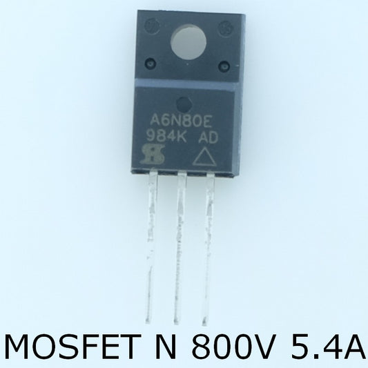 SIHA6N80E-GE3 Transistor MOSFET N-CH 800V 5.4A TO-220FP Vishay