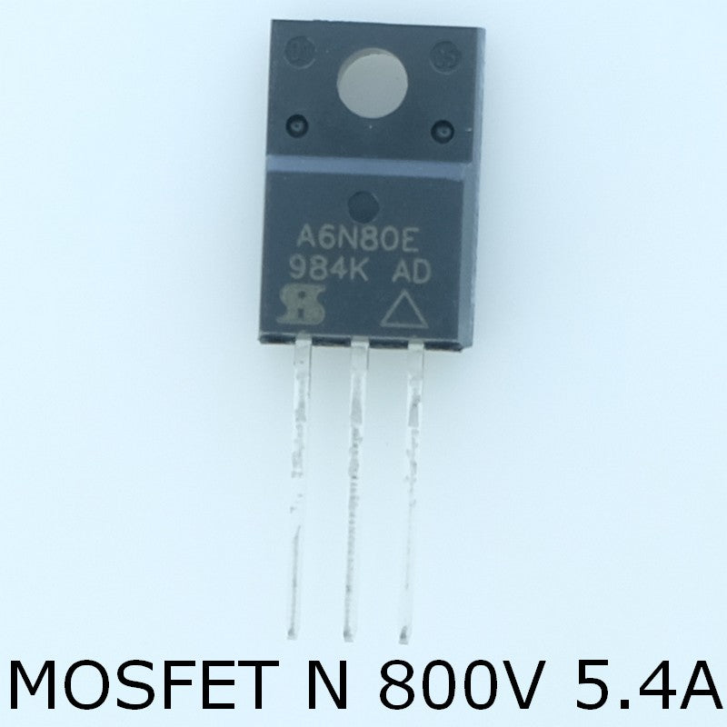 SIHA6N80E-GE3 Transistor MOSFET N-CH 800V 5.4A TO-220FP Vishay