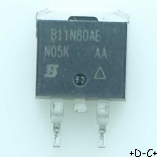 SIHB11N80AE Transistor Mosfet N-CH 800V 8A D2PAK Vishay RoHS