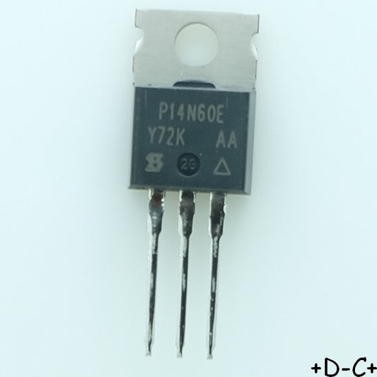 SIHP14N60E-GE3 Transistor MOSFET N-CH 600V 13A TO-220AB Vishay RoHS