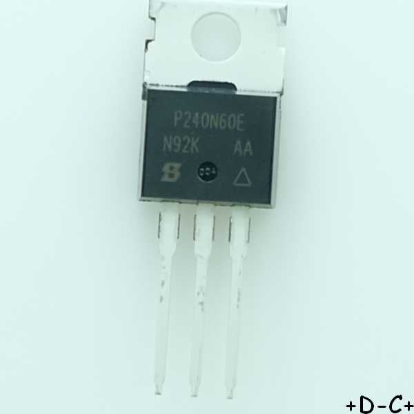 SIHP240N60E-GE3 Transistor MOSFET N-CH 600V 12A TO-220AB Vishay RoHS