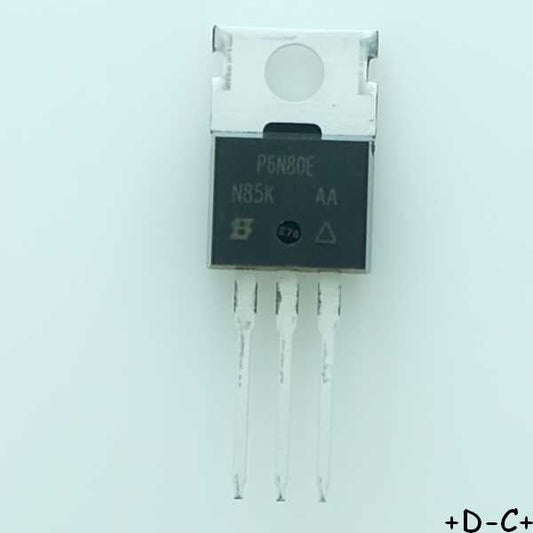 SIHP6N80E-GE3 Transistor MOSFET N-CH 800V 5.4A TO-220AB Vishay RoHS