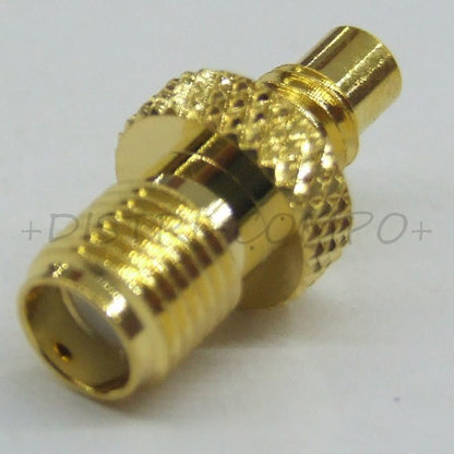 Adaptateur SMA femelle vers SMC femelle 50ohm teflon