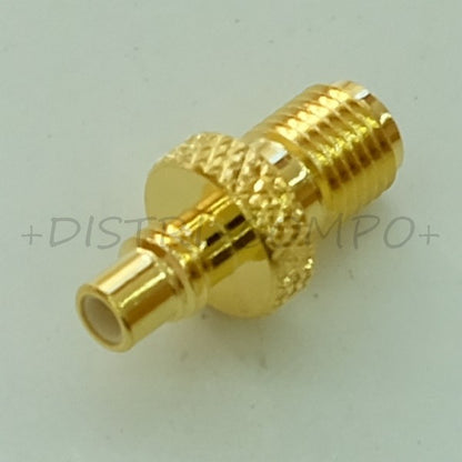 Adaptateur SMA femelle vers SMC femelle 50ohm teflon