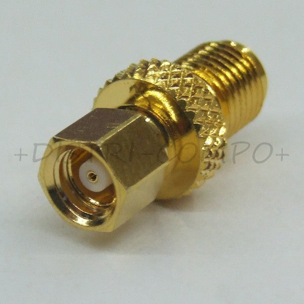 Adaptateur SMA femelle vers SMC male 50ohm teflon