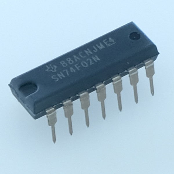 SN74F02N NOR Gate 4-Element 2-IN Bipolar DIP-14 Texas - Distri-Compo