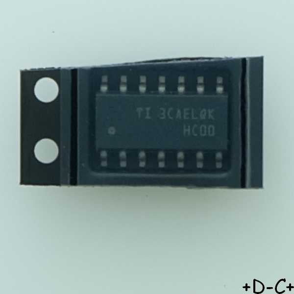 SN74HC00DR Quad 2-Input Positive-NAND Gates SO-14 Texas - Distri-Compo