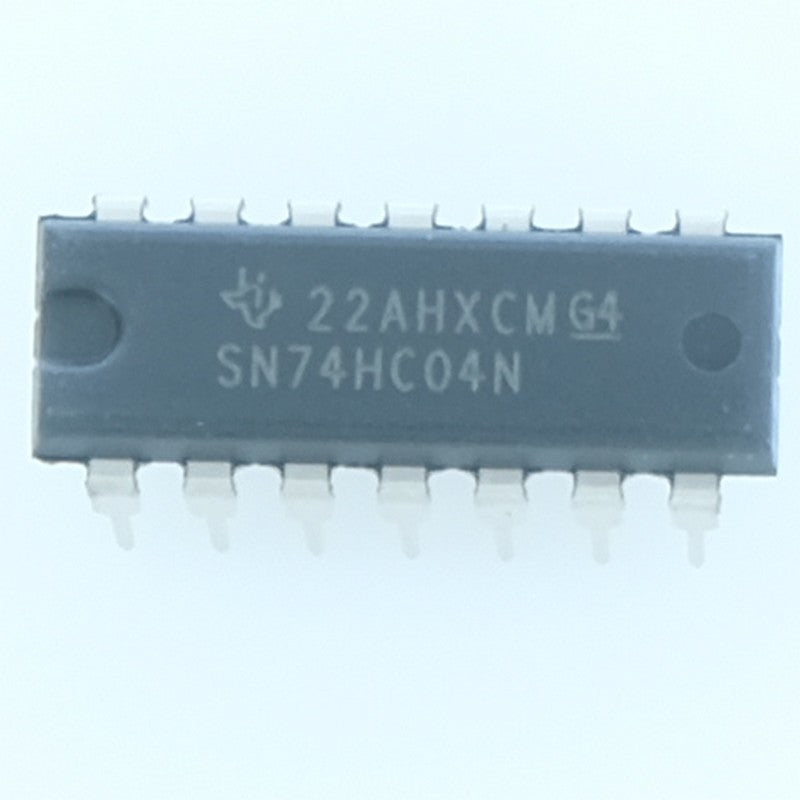 SN74HC04N Six inverseurs DIP-14 Texas Instruments