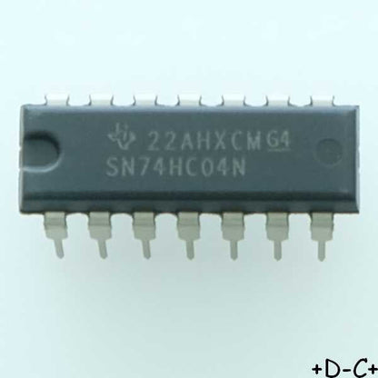 SN74HC04N Hex Inverters DIP-14 Texas RoHS