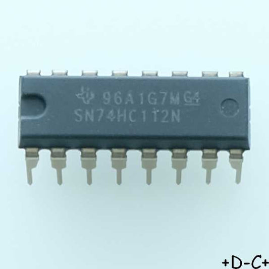 SN74HC112N Dual J-K Negative-Edge-Triggered Flip-Flops DIP-16 Texas Ro