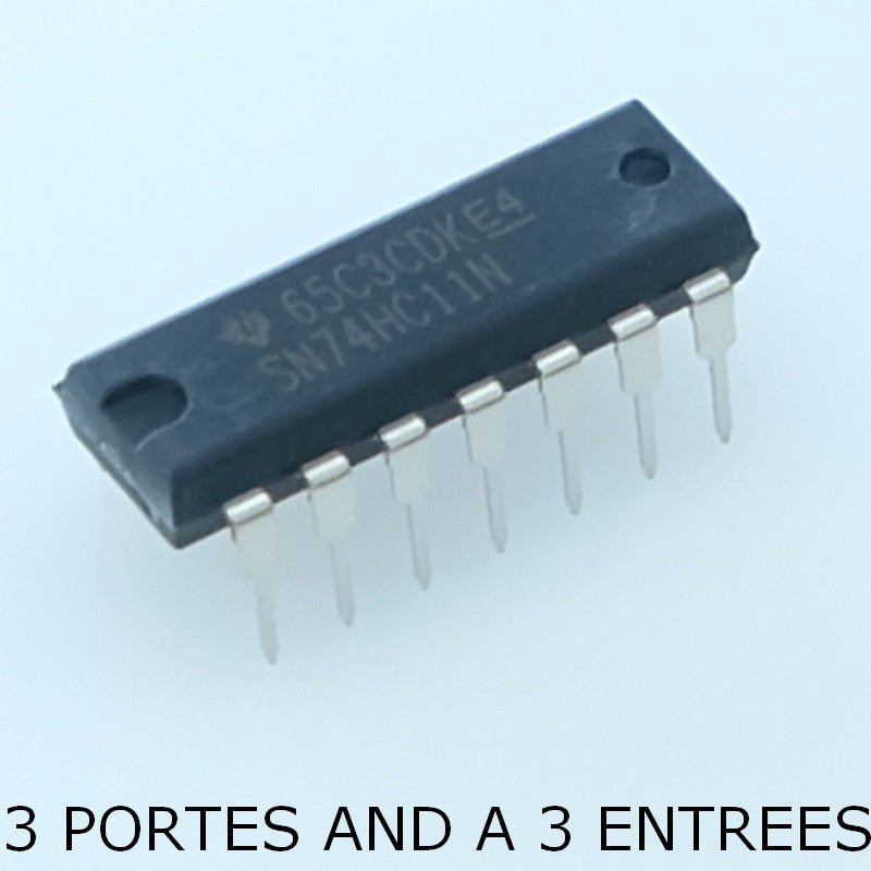 SN74HC11N 3 portes AND à 3 entrées DIP-14 Texas Instruments