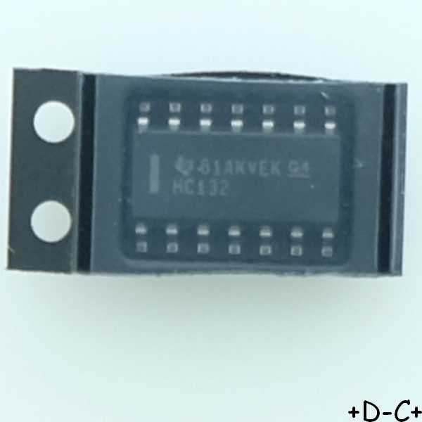 SN74HC132DR Quadruple Positive-NAND Gates SO-14 Texas RoHS