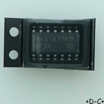 SN74HC14DR 6-ch, 2-V to 6-V inverters SO-14 Texas RoHS