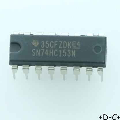 SN74HC153N Dual 4 to 1 line data DIP-16 texas RoHS