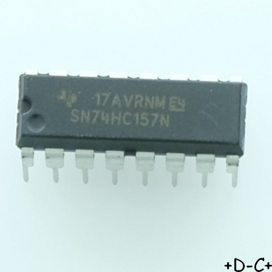 SN74HC157N Quadruple 2-Line Multiplexers DIP-16 Texas