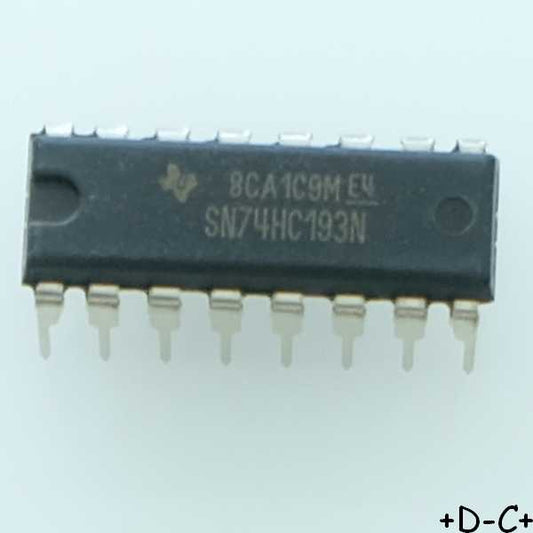 SN74HC193N 4-Bit Synchronous Up/Down Counters DIP-16 Texas RoHS
