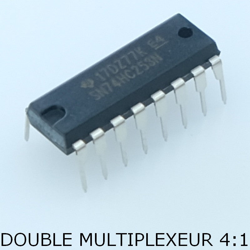 SN74HC253N DUAL 4 CHANNEL MULTIPL. DIP-16 Texas