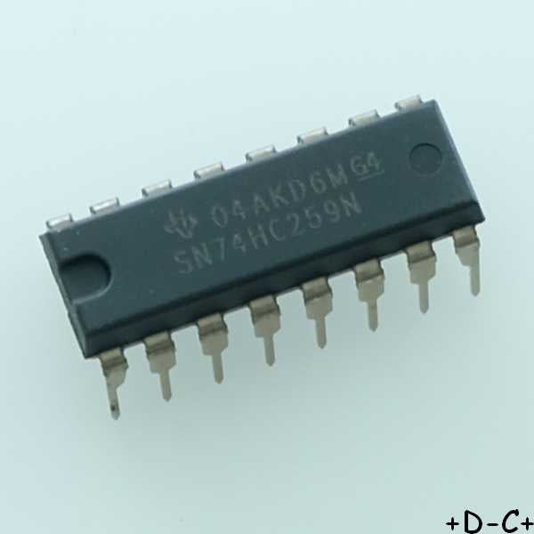 SN74HC259N 8-Bit Addressable Latches DIP-16 Texas