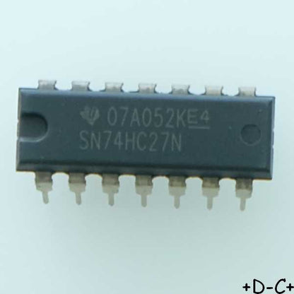 SN74HC27N Triple 3-Input Positive-NOR Gates DIP-14 Texas RoHS