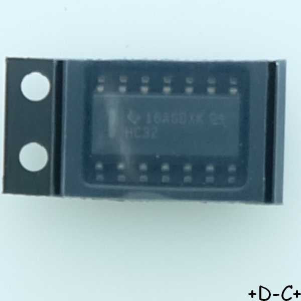 SN74HC32DR 4-CH 2-INPUT 2-V to 6-V OR gates SO-14 Texas RoHS