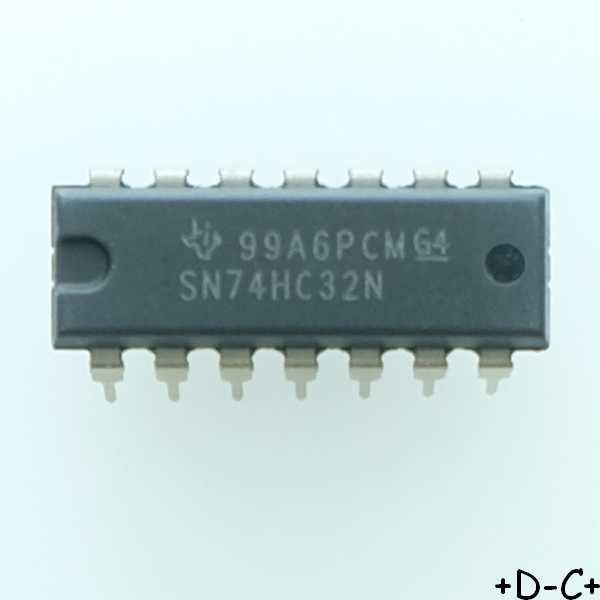 SN74HC32N Quadruple 2-Input Positive-OR Gates DIP-14 Texas RoHS