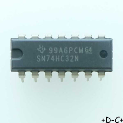 SN74HC32N Quadruple 2-Input Positive-OR Gates DIP-14 Texas RoHS