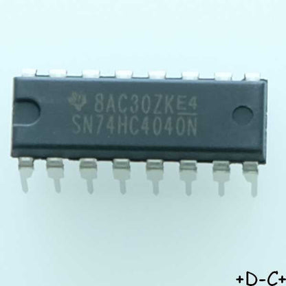 SN74HC4040N 12-Bit Asynchronous Binary Counters DIP-16 Texas RoHS