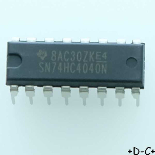 SN74HC4040N 12-Bit Asynchronous Binary Counters DIP-16 Texas RoHS