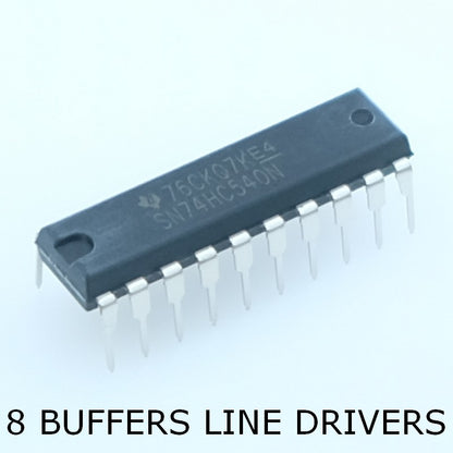 SN74HC540N Octal Buffers And Line Drivers DIP-20 Texas - Distri-Compo