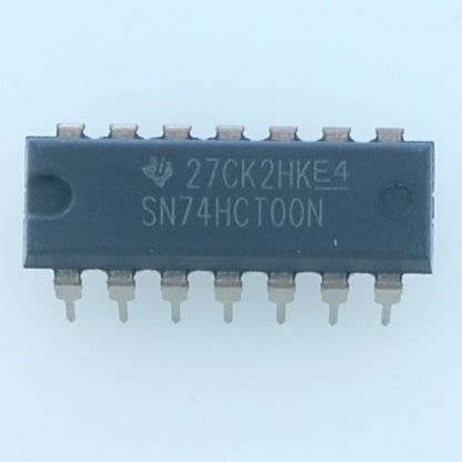 SN74HCT00N Quadruple 2-Input Positive-NAND Gates DIP-14 Texas
