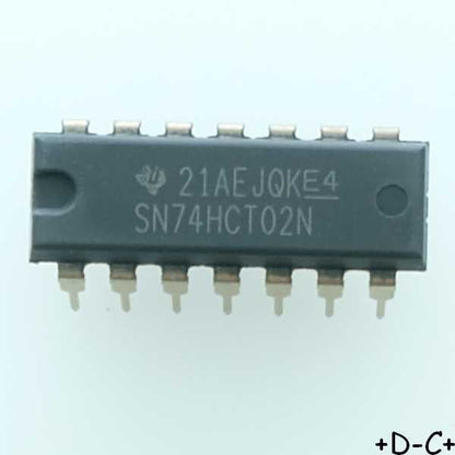 SN74HCT02N Quadruple 2-Input Positive-NOR Gates DIP-14 Texas RoHS