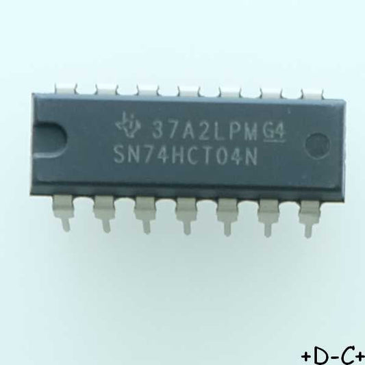 SN74HCT04N Hex Inverters DIP-14 Texas RoHS